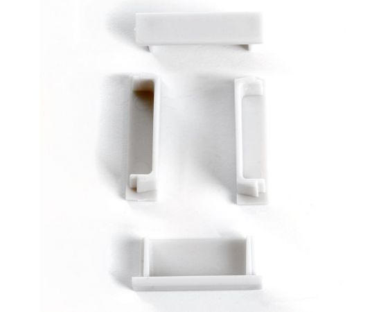 Заглушка без отверстия для профиля CAB263 FERON LD386 (комплект 4шт) 48261 – изображение 2