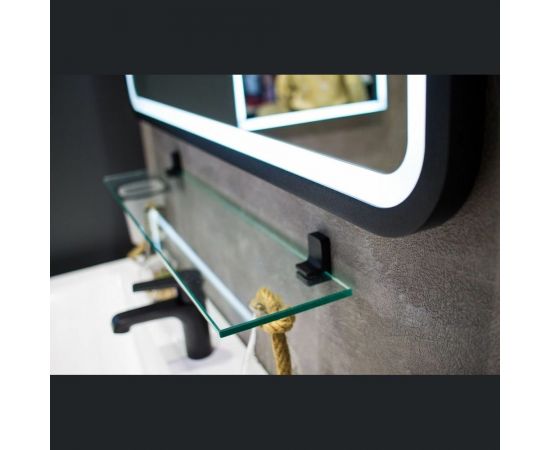 Зеркало с подсветкой и функцией антизапотевания Art&Max Genova 600x800 AM-Gen-600-800-DS-F-H – изображение 2