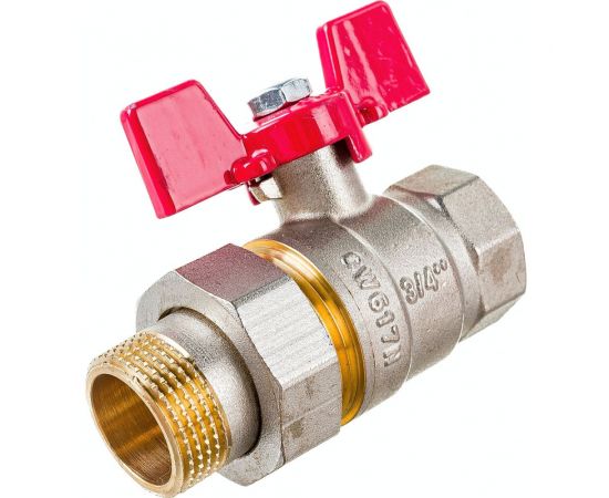 Шаровой кран с американкой ROMMER 3/4"", ВН/НР, RBV-0005-0510220, RG008UB5BK0OC3 – изображение 2