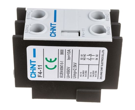Контактная приставка CHINT доп. контакты F4-11 к контактору NC1 и NC2 (R) 257022 – изображение 3