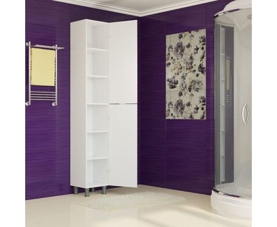 Пенал mixline Этьен-36 универсальный, 2 створки, 360х1960х280 мм, ПВХ 539098 – изображение 3