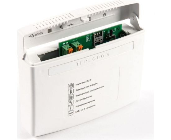 Теплоинформатор TEPLOCOM GSM, контроль сети 220В, температуры, встроенная АКБ 333 – изображение 4