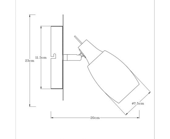Настенный светильник Arte Lamp A4590AP-1SS – изображение 4