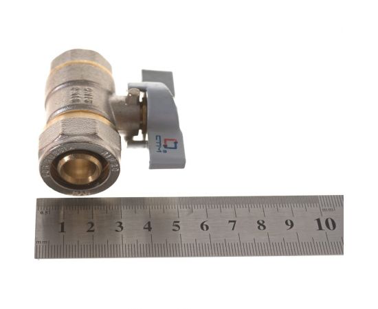 Шаровой кран для воды СТМ СТАНДАРТ 20х1/2"", ц/г, бабочка CWPF1220 – изображение 4