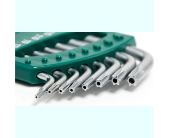 Шестигранники SATA 8 предметов TORX пластиковый блистер S2 09701 – изображение 5