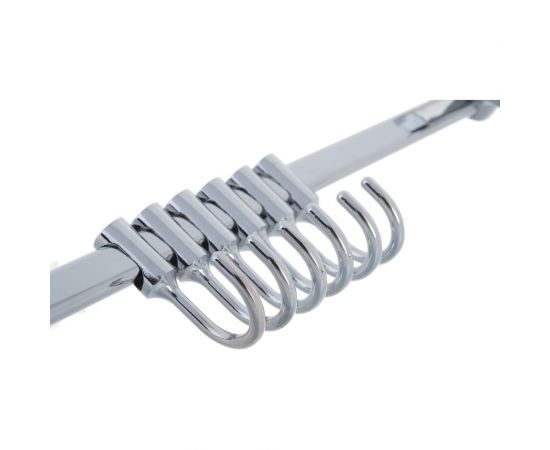 Планка с 6 крючками Savol хром S-008206 23188 – изображение 5
