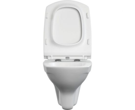 Комплект Cersanit унитаз CARINA XL CO DPL EO slim инсталляция VECTOR, кнопка CORNER пластик белый 64119 – изображение 5