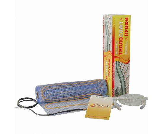 Нагревательный мат ТеплоСофт Профи 1 м2 150Вт с электронным терморегулятором 1150/3 – изображение 6