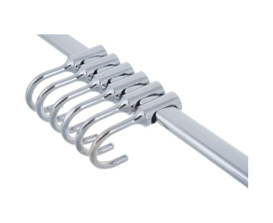 Планка с 6 крючками Savol хром S-008206 23188 – изображение 6