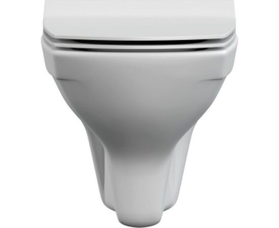 Комплект Cersanit унитаз CARINA XL CO DPL EO slim инсталляция VECTOR, кнопка CORNER пластик белый 64119 – изображение 6