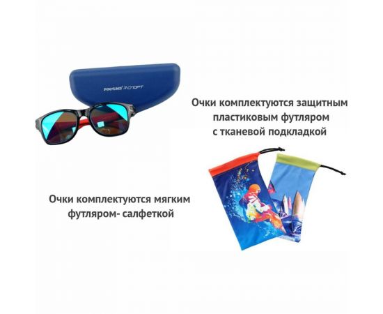 Солнцезащитные очки РОСОМЗ СПОРТ blue 18074 – изображение 6