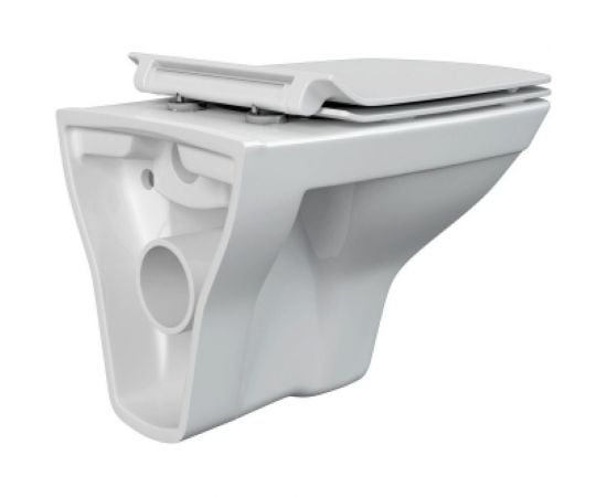 Комплект Cersanit унитаз CARINA XL CO DPL EO slim инсталляция VECTOR, кнопка CORNER пластик белый 64119 – изображение 7