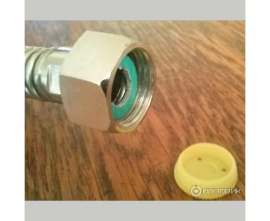 Подводка для газа СТМ ГАЗ сильфонная, 3/4"", гайка-штуцер, 100 см CGHM3410 – изображение 8