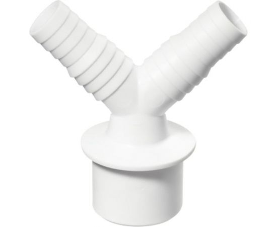 Переходник для подключения сливного шланга Профитт 20x23x40V, белый 2226063 