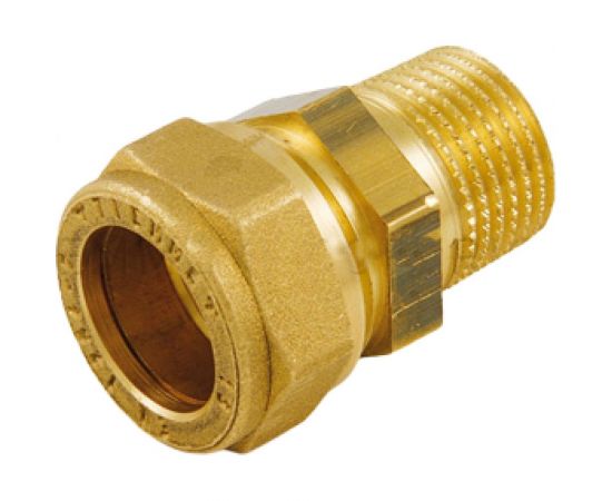 Муфта Tiemme обжим, Н, 15х1/2, коническая резьба 1000011 