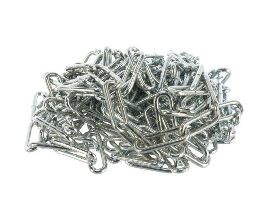 Оцинкованная цепь Стройбат DIN 763 длинное звено 3 мм 5 м 2519302-2 / 261620 