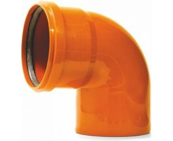 Отвод ООО МультиМирПласт 160x45 SN2 рыжий ОТВ НК 160/45 SN2 