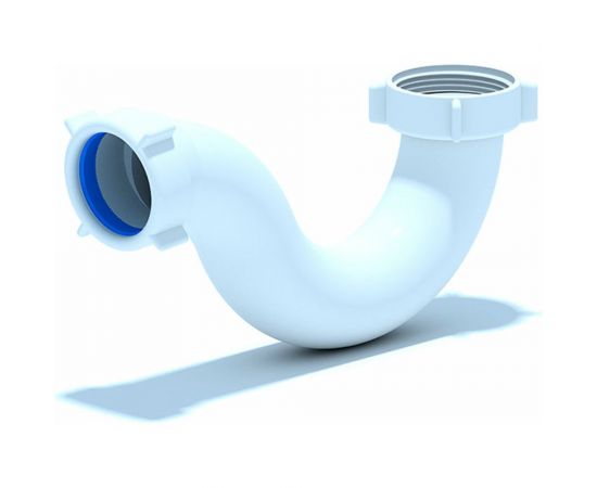 Сифон для ванны АНИ Пласт без выпуска, прямоточный пластик 1 1/2"" E100 