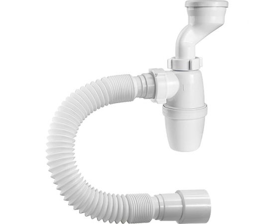Сифон ORIO 1 1/4x40 для писсуара с манжетами D-40мм/D-46 мм, с гибкой трубой 40-40/50 Р-31009 