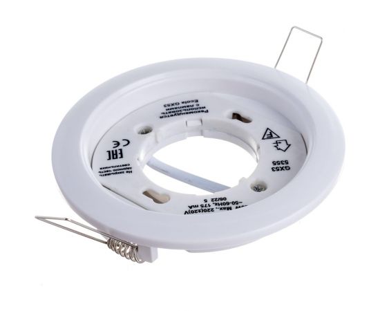 Встраиваемый светильник Ecola GX53 5355 Легкий Белый 25x106 FW5355ECD 