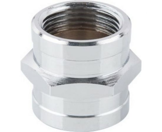 Латунная муфта AV Engineering внутренняя-внутрен��яя 1/2 хром AVE302004 