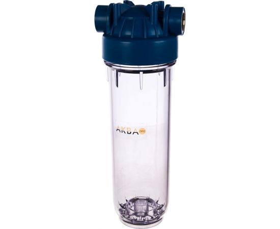 Корпус АКВА ПРО 10SL ХВС 3/4"" прозрачный, ключ и скоба FHPR34 445 