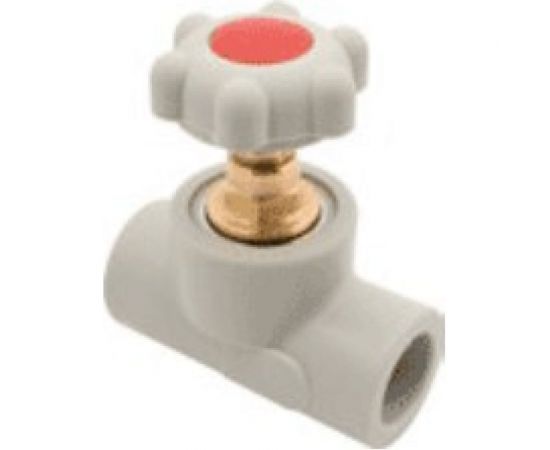 Клапан FV-PLAST прямоточный пластиковый 20 60 10 304020 