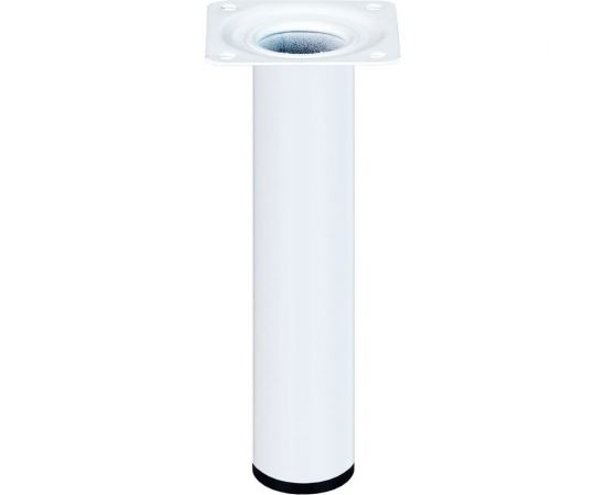 Ножка Tech-Krep D30х150 круглая, нерегул, белая накл. 151280 