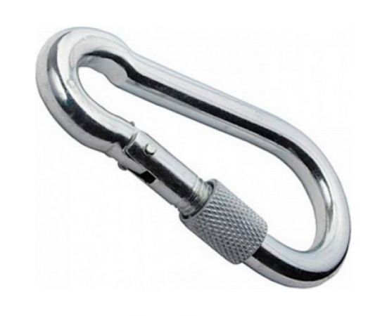 Пожарный карабин с фиксат. КРЕП-КОМП DIN 5299 D м10 15шт кпф10ф 