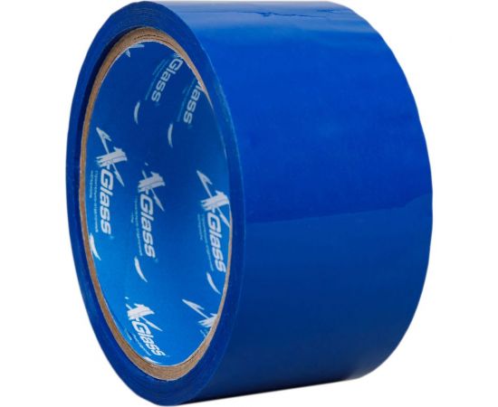 Упаковочная клейкая лента X-Glass синяя, 50 мм, 41 м, 43 мкм, арт 1405 УТ0007013 
