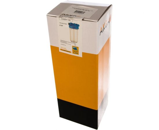 Корпус АКВА ПРО 10SL ХВС 3/4"" прозрачный, ключ и скоба FHPR34 445 – изображение 2