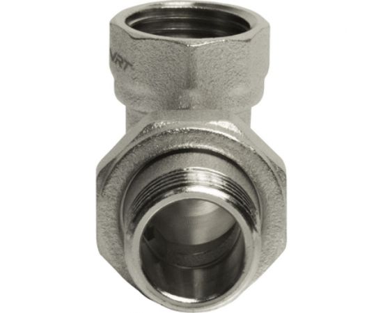 Переходник VRT со сгоном, 1/2, угловой, конус, никель 504287 – изображение 2