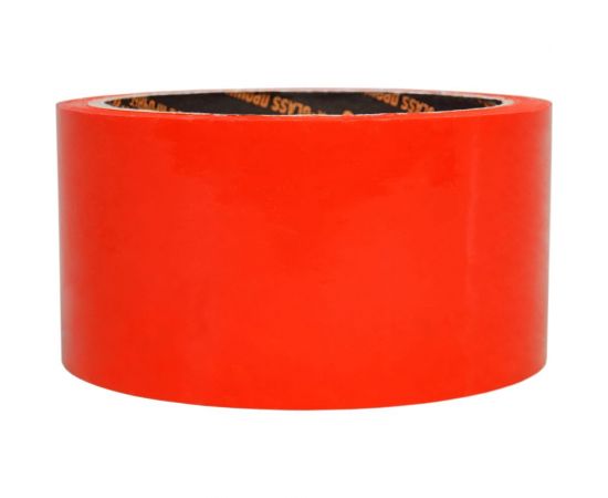 Упаковочная клейкая лента X-Glass красная, 50 мм, 41 м, 43 мкм, арт 1405 УТ0007012 – изображение 2