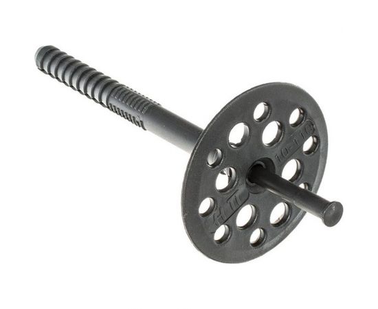 Дюбель для утеплителя с пластмассовым гвоздем Стройбат 10х120 50 шт. 2524024 / 127540 – изображение 2