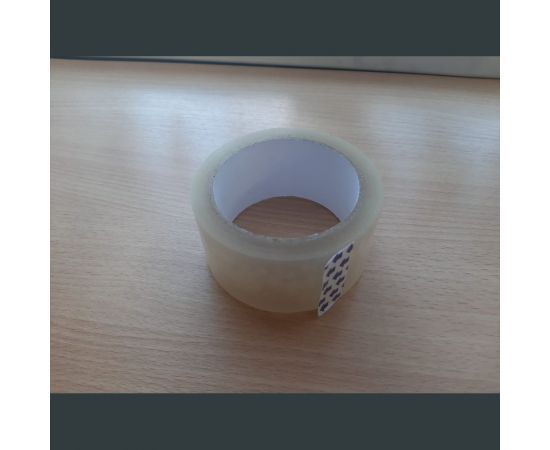 Клейкая лента ООО ""Полимер-Фарм"" прозрачная, 48 мм, 63 метра, 43 мкм 4687202981274 – изображение 2