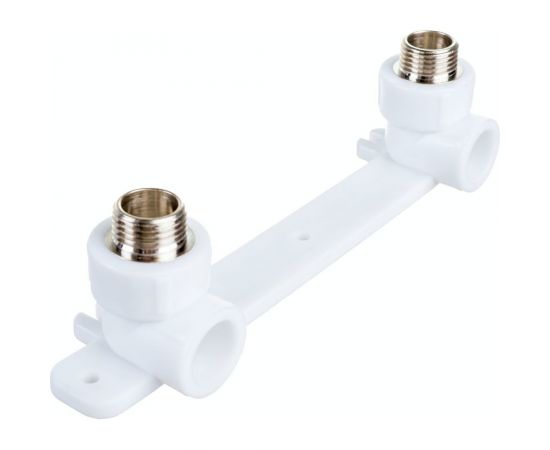 Монтажная планка VALFEX PP-R белая, 20х1/2 дюйма НР, под смеситель 10123020 127-1647 – изображение 2