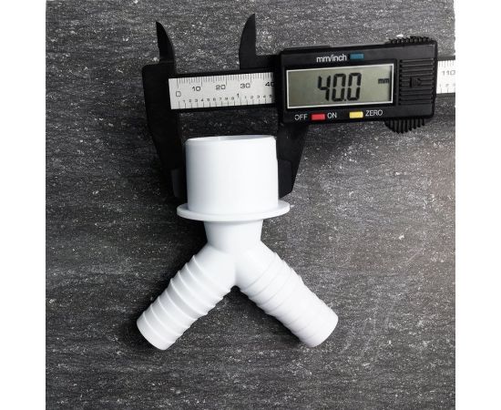 Переходник для подключения сливного шланга Профитт 20x23x40V, белый 2226063 – изображение 2