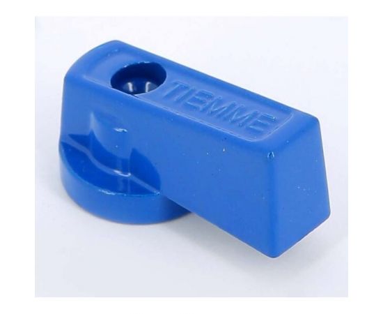 Ручка-флажок для коллекторов и кранов Tiemme SMALL металлическая, синяя 1790005 – изображение 2