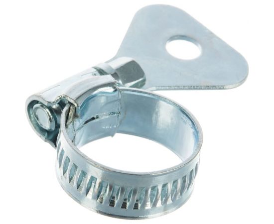 Металлические, червячные хомуты СИБРТЕХ, 12-20мм, ширина 10мм, W1, с металлическим ключом, 2шт 476497 – изображение 2