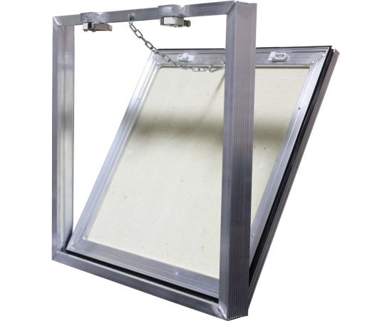 Люк под плитку ревизионный, размер дверцы 29,3/59,3 ЛЮКЕР Д 30/60 – изображение 2