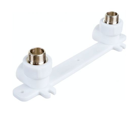 Монтажная планка VALFEX PP-R белая, 20х1/2 дюйма НР, под смеситель 10123020 127-1647 – изображение 3