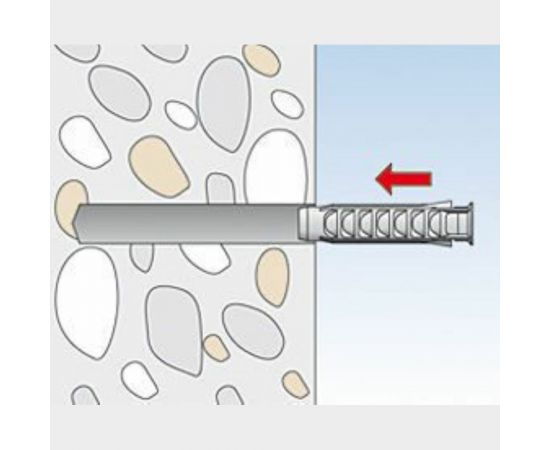 Распорный дюбель Fischer SX 5х25 60 шт пакет 143495 – изображение 3