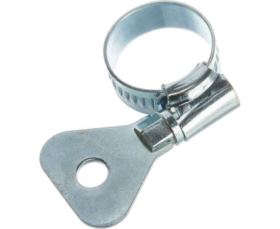 Металлические, червячные хомуты СИБРТЕХ, 12-20мм, ширина 10мм, W1, с металлическим ключом, 2шт 476497 – изображение 3