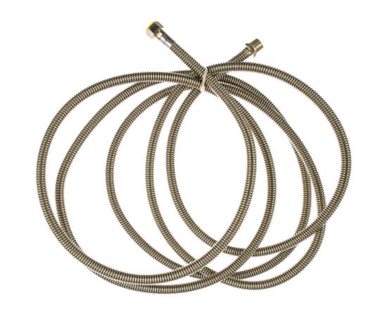 Подводка для газа СТМ ГАЗ сильфонная, 1/2"", гайка-штуцер, 500 см CGHM1250 – изображение 3