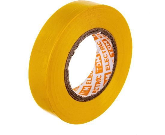 Изолента ПВХ TDM 0.13х15 мм желтая 20 м SQ0526-0012 – изображение 3