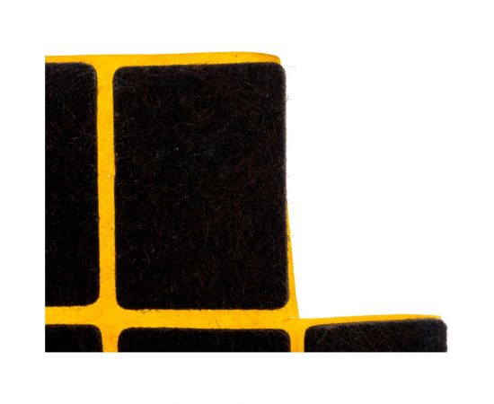 Самоклеящиеся фетровые пункты Tech-Krep 25х35 тёмный 9 шт. 109147 – изображение 3