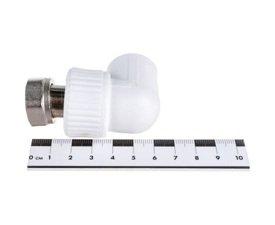 Угольник LAMMIN PPR с накидной гайкой, 20х1/2"" Lm31053020015 – изображение 4