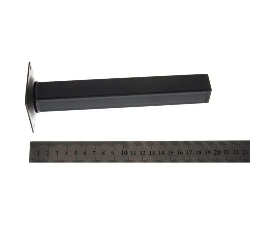 Мебельная ножка Стройбат 25x25x200 черный 1 шт 299990 – изображение 4