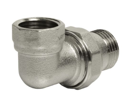 Переходник VRT со сгоном, 1/2, угловой, конус, никель 504287 – изображение 4