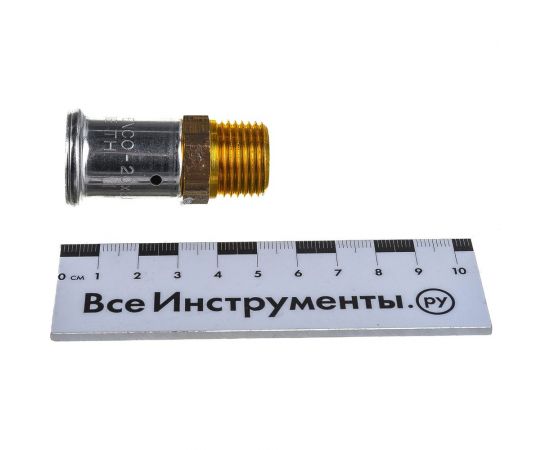 Муфта-пресс HENCO латунь, НР20x1/2, 17P-2004 – изображение 5